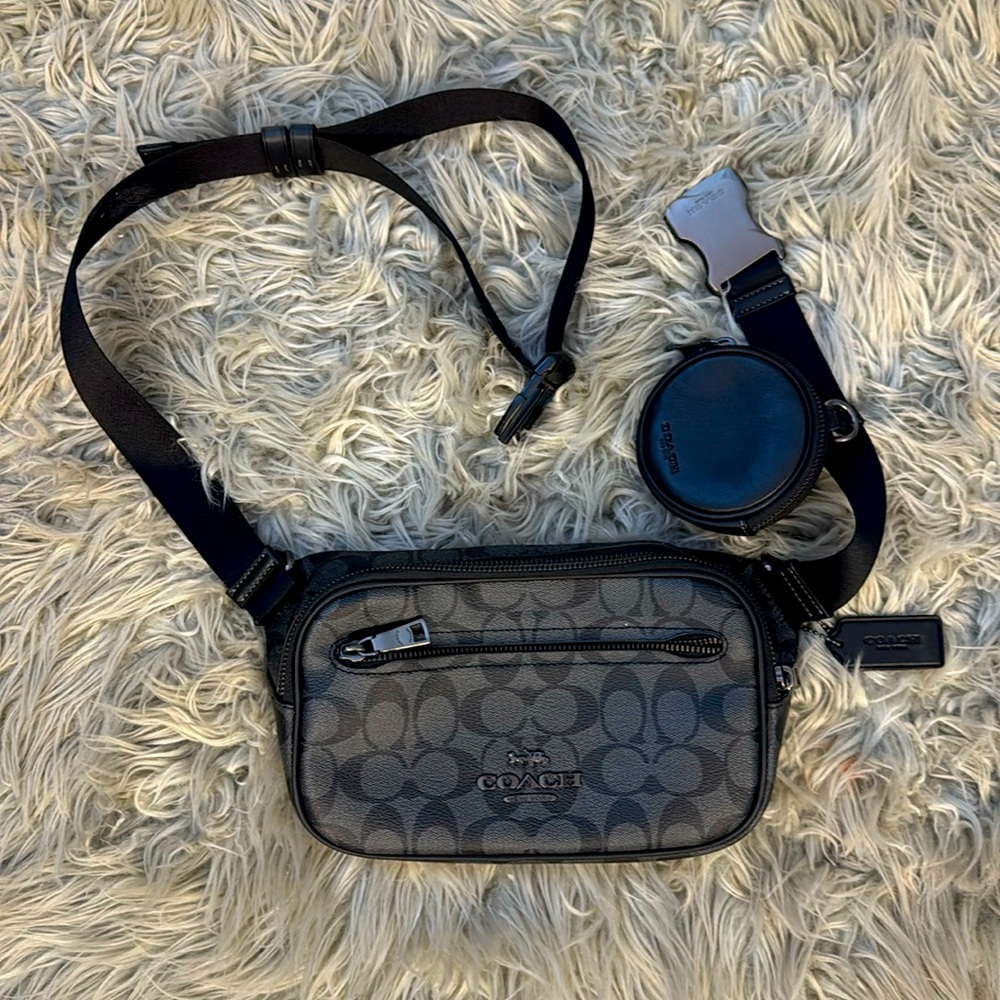 COACH Fanny Pack / Cross body Canvas print
